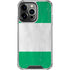 Nigeria Flag Distressed iPhone 14 Pro Clear Case